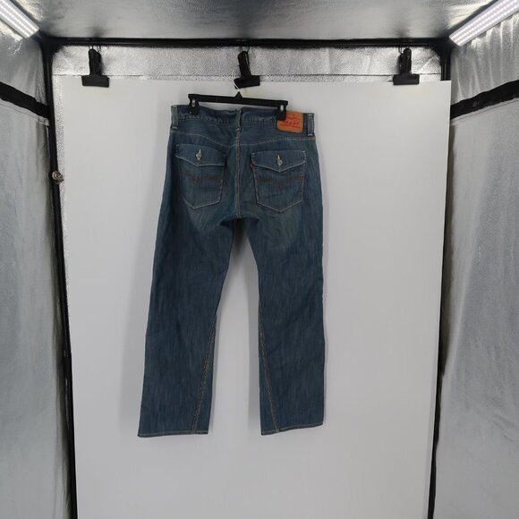 Levi's 514 Men's Straight Leg Jeans Size 36 x 30 - Picture 4 of 7